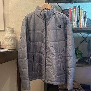 The North Face Men's Silver Puffer Jacket